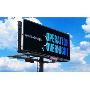 Buy cheap 1R1G1B Outdoor Advertising LED Display SMD3535 40x20 Pixels Resolution 800 Watt from wholesalers