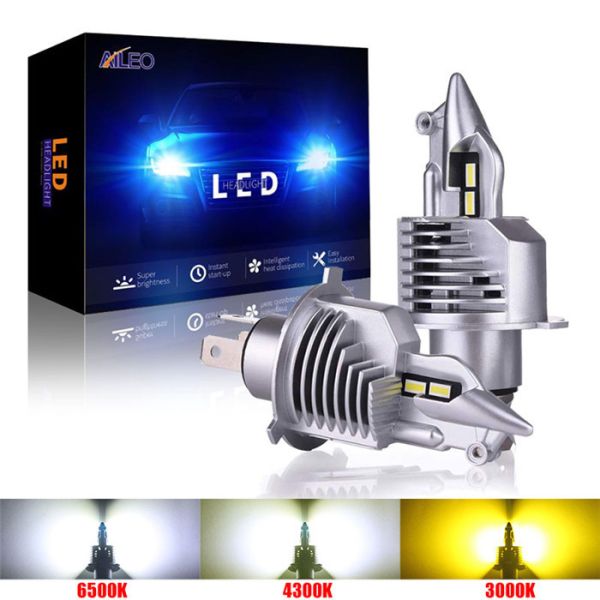 H4 headlight bulb conversion kit light bulb for car headlight white led headlight bulbs led replacement headlight bulbs