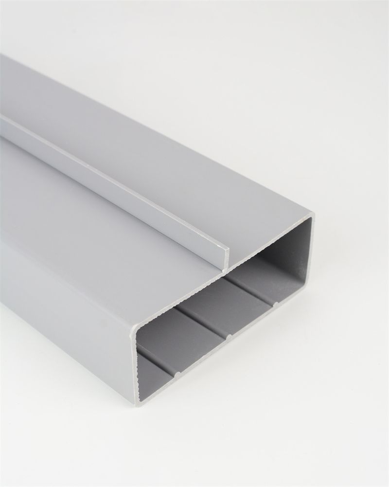 Customized PVC Square Tube Muti Channel Plastic Profiles Raceway