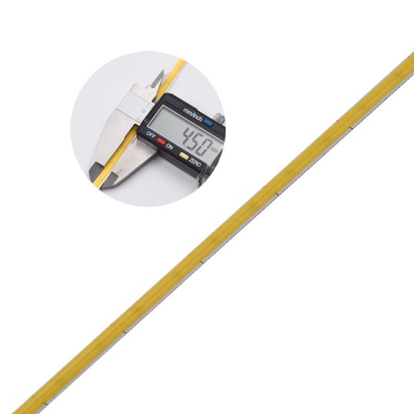 4.5MM 12V LED Light Strips COB Dotless Linear White For Stairs