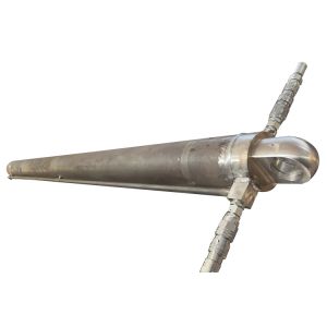 Custom 1500mm Stroke Hydraulic Cylinder 25MPa Stainless Steel