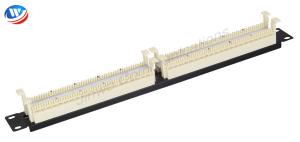 Rack Mount 1U 110 Wiring Blocks 100 Pairs MDF Terminal Block