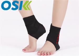 China Unisex Self Heating Tourmaline Neoprene Ankle Brace Customized Logo Free Size wholesale