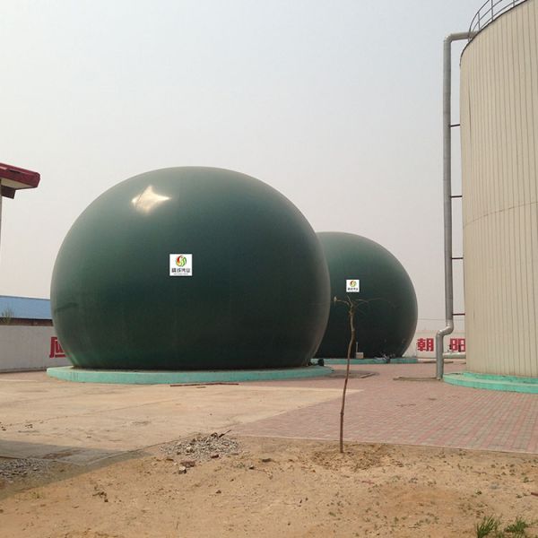 Highly Volatile Biogas Holder PVC Methane Gas Storage Tank Control Field
