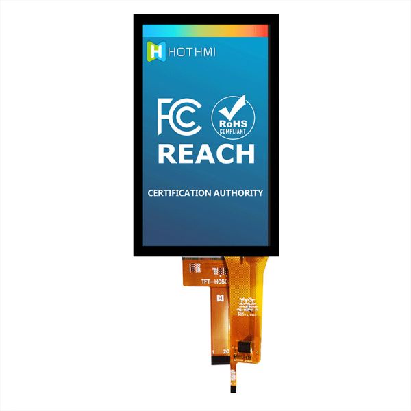 5 Inch 480x854 IPS TFT LCD Display With PCAP