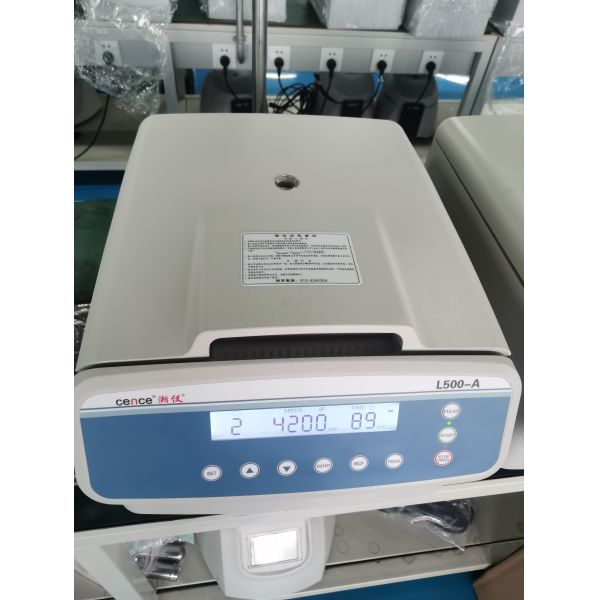Cence L500-A Low Speed Centrifuge 5000rpm 19KG Lab Machine