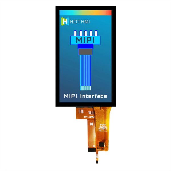 5 Inch 480x854 IPS TFT LCD Display With PCAP