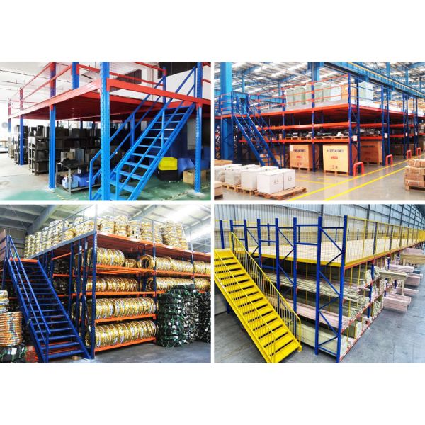 Mezzanine racking Half Rack Mezzanine Multi-Tier Rack Warehouse Storage Racking