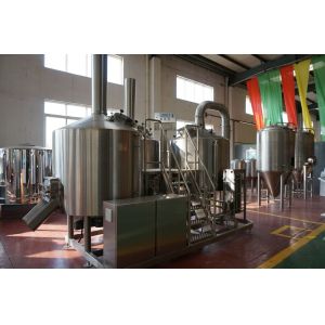 China 220V / 380V Stainless Steel Home Brewing Equipment Ss Conical Fermenter wholesale