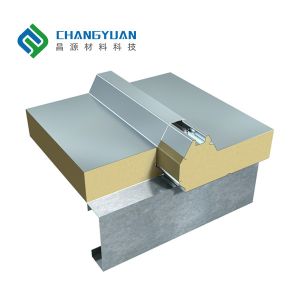 China Modern Insulated Metal PU Sandwich Roof Panel Fire Resistance wholesale
