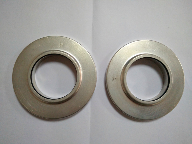 Custom stainless steel deep drawn filter end cap, metal stamped filter end cap