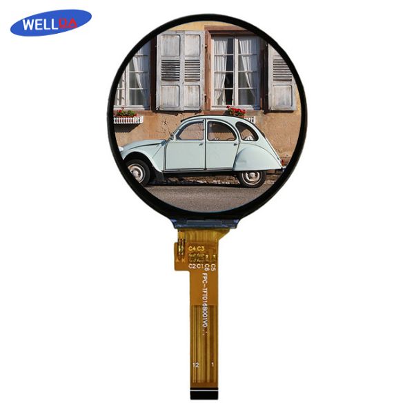 ISO9001 Round LCD Display For Smartwatches Personal Devices