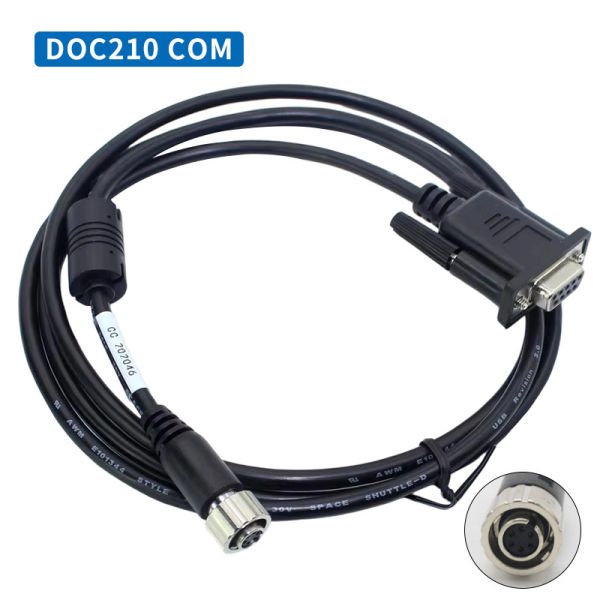 DOC210 EDC139 Data Cable for TOPCON SOKKIA Total Stations ES/OS/PS To PC (Win11) 6 Hole