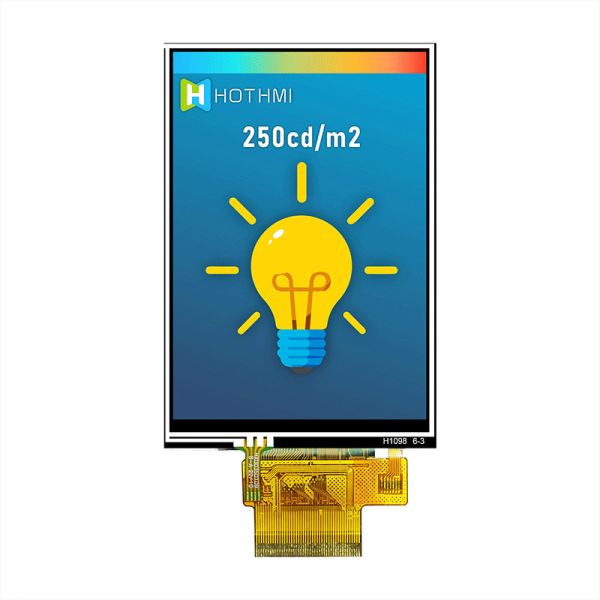 3.5 Inch TFT LCD Display with RTP | ST7796S Controller