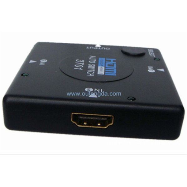 High Quality Mini 3 Port Hdmi Switch Switcher 1 Output 3 Input Splitter For 1080p Vedio