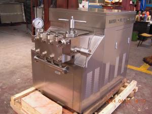 China Industrial High Pressure Homogenizer 90mpa High Power 2500ltr / Hr wholesale