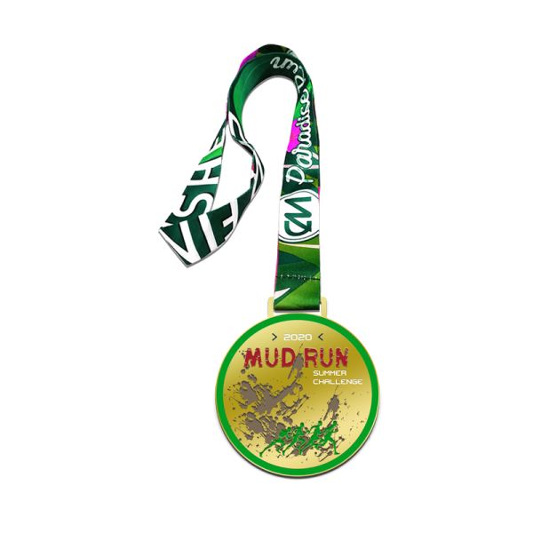 Mud Run Marathon Running Supply Bag T-shirt Head Band Towel Finisher Medals