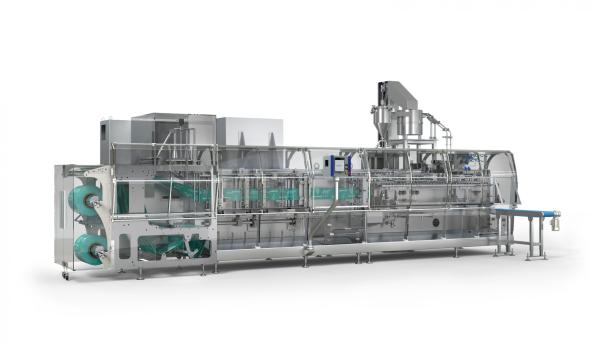 Quality Horizontal 0.5MPa Zipper Pouch Packing Machine PLC  Control Food Products Packing Machine for sale