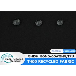 China Waterproof Bonding PET T400 Polyester 107GSM Winter Jacket Fabric on sale