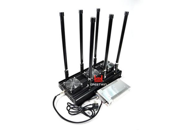 Quality Long Distance LTE 800MHz - 2700MHz Cell Phone Wifi Jammer , GPS Wireless Signal Jammer Device for sale
