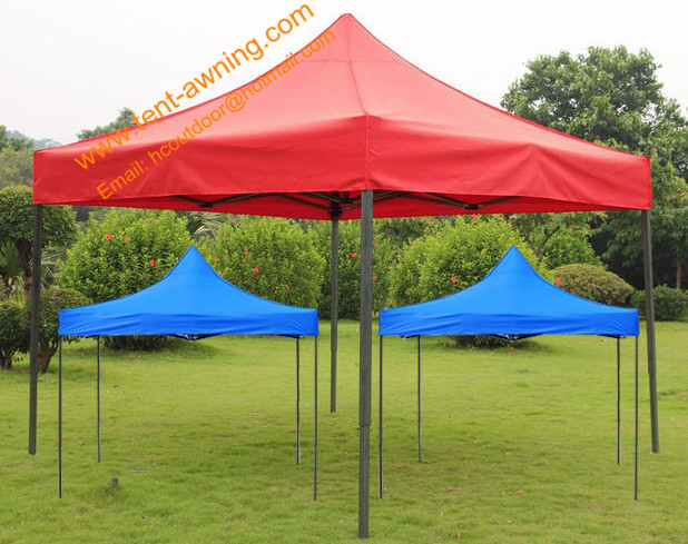 Outdoor Folding Canopy Tent with Sidewalls UV Resistant Oxford Cover Advertising Fold Up Tents