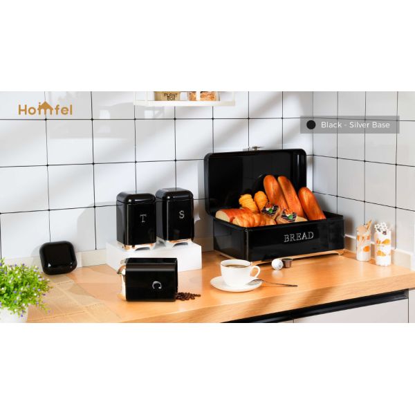 Multifunction Kitchen Counter Top Bread Box Bread Tin Storage Keep Fresh
