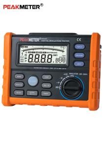 China Black Digital Insulation Resistance Tester Analogue And Digital Multimete Measurement wholesale
