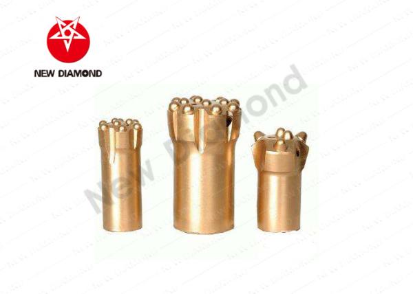 Quality Tungsten Carbide Top Hammer Drill Bits Forging For Well Drilling / Ore Mining for sale