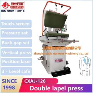 China 220V Cloth Press Automatic Machine 1500 Watt Vertical Press Lapel wholesale