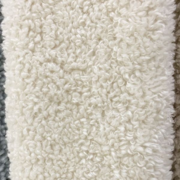 Anti Static Weft Knitted Faux Fur Fabric Knitted Lady Garments With 100% Polyester