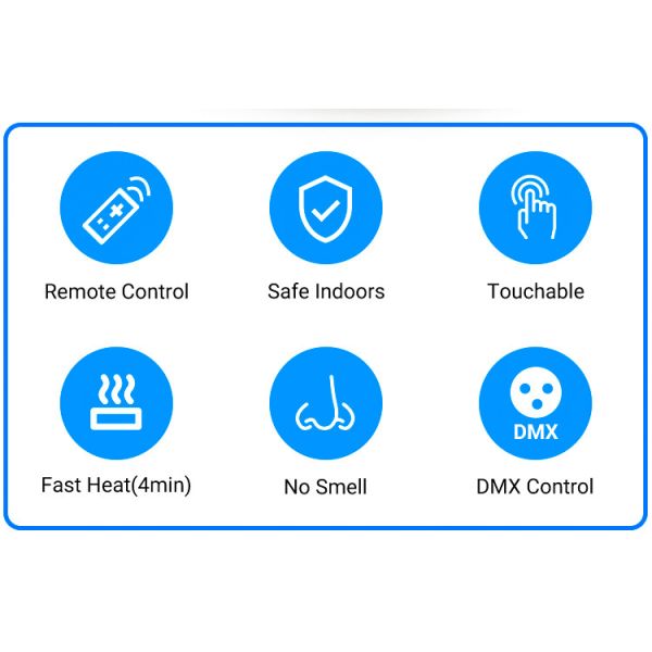 Flycase Cold Spark Machine Show Cold Fountain Sparklers With Case