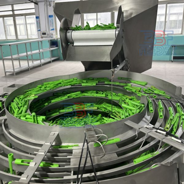 Electromagnetic Rotary Bowl Feeder Customized Big Parts Vibration Feeding