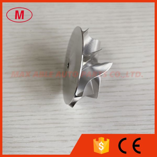 TD04HL 16T 49189-00016 43.43/56.02mm 4+4 blades High performance point milling aluminum 2618/billet compressor wheel