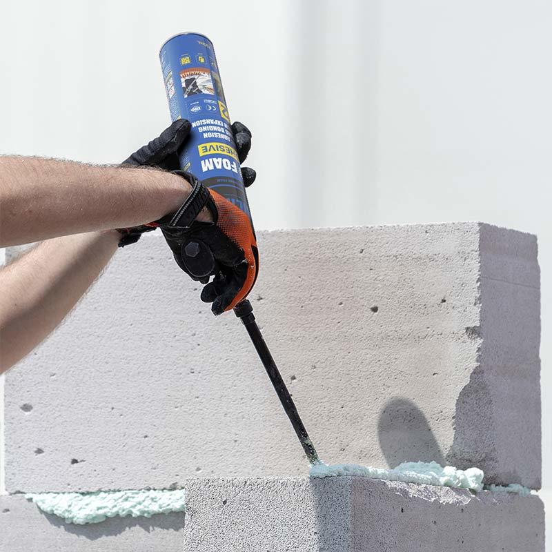 Styrofoam Glue Adhesive PU Polyurethane Foam for Construction Sealing From Factory