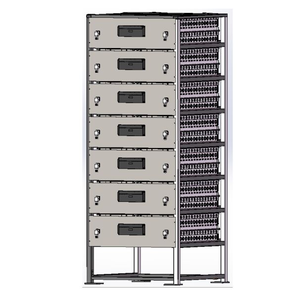 188.8V 280Ah Lithium Ion Battery Storage Systems 52.864KWh