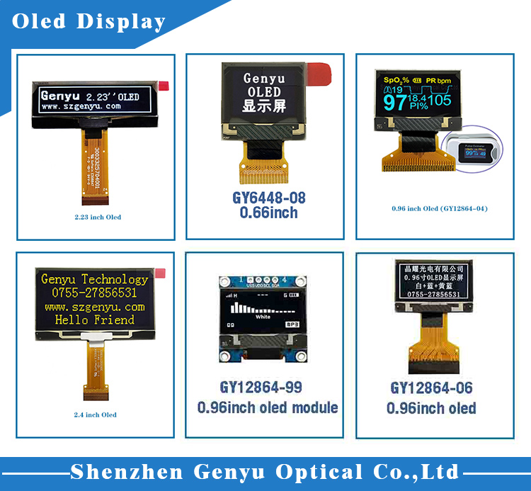 1.3inch GY128128-23 Round LCD Module 4-Spi FSTN Custom Monochrome Dot Matrix Clock COG LCD Screen 128x128 Circle Display