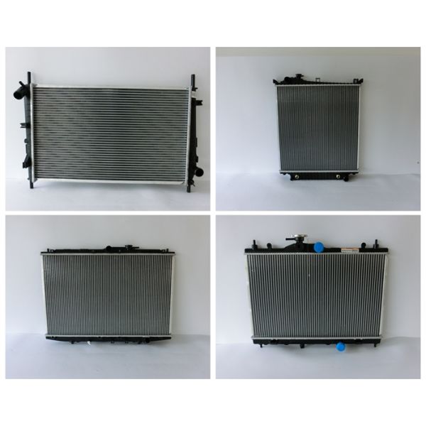 Aluminium Car Radiators For Car Engine Cooling 2007 PAJERO V73 ISO9001/ TS16949 Approved Radiator Fan