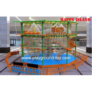 Buy cheap Plastic Wood Adventure Playground Equipment For Gardens Children Trainning from wholesalers