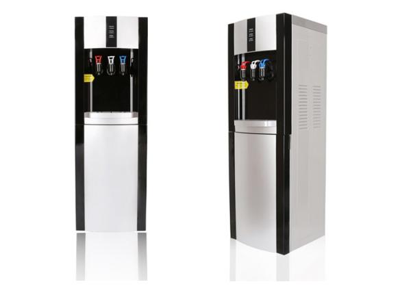 Quality 3 / 5 Gallon Bottle 3 Tap Water Dispenser R134a Compressor Cooling Floor Mounted for sale