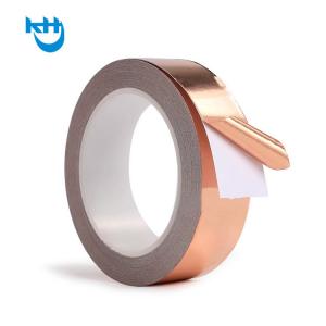 China Strong Adhesion Industrial Adhesive Tape Single Sided Copper Foil Tape KCP-02 wholesale