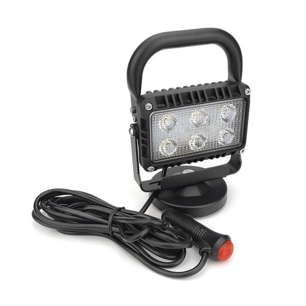 18W LED Work Light IP67 with Handheld &amp; Cigarette Lighter Plug China