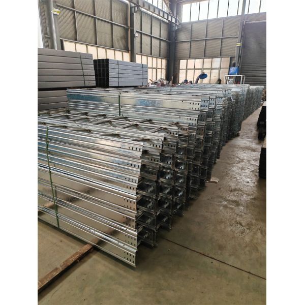 Management Steel Ladder Rack Cable Tray OEM ODM Wire Galvanized Metal Cable Trough