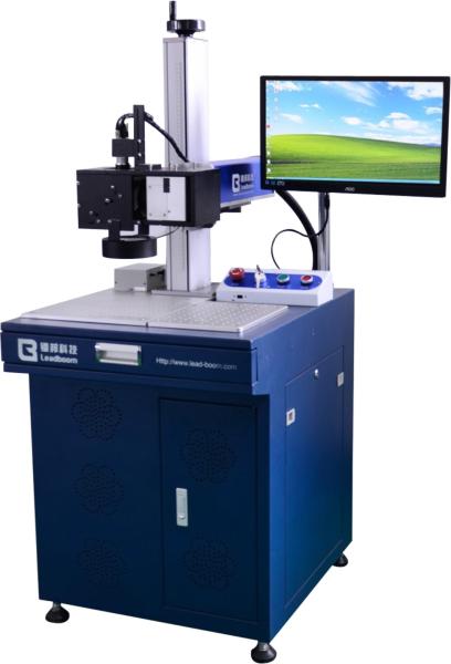 Quality High Resolution Fiber Laser Engraving Machine With CCD Camera Positioning System for sale