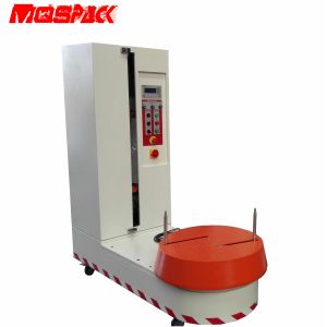 Entirely Automatic Functions Luggage Stretch Wrapper Rotary Speed Adjustable