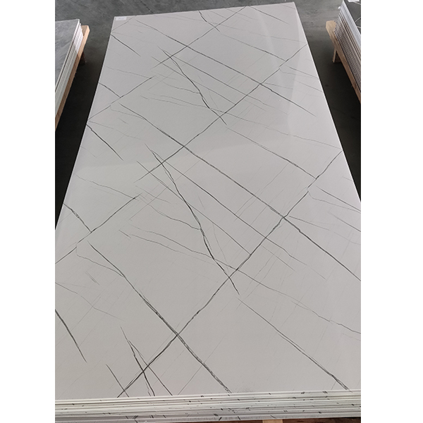 UV Marble Sheet PVC Marble Board 1220x2400mm Flooring Fireproof B1 Vinyl Flooring