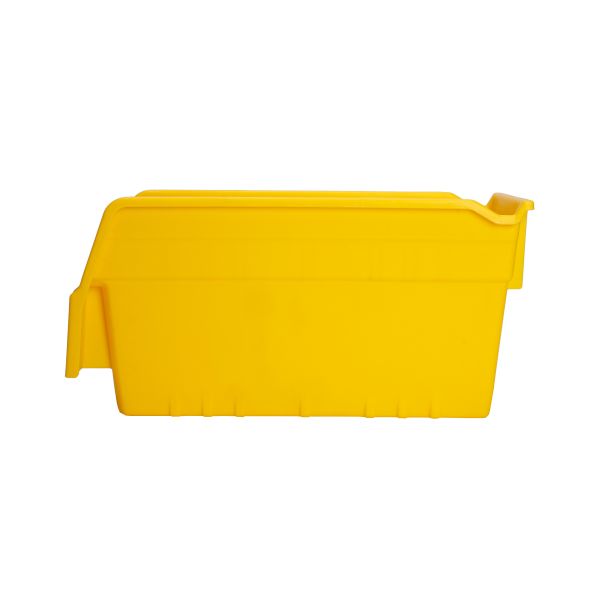 Solid Box Warehouse Rack for Plastic Parts Storage and Nestable Plastic Shelf Bin