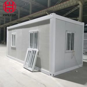 China Zontop 20ft 40ft Luxury Modern Steel Portable Stackable 3 Bedroom Large House Prefab Modular House Container Home wholesale