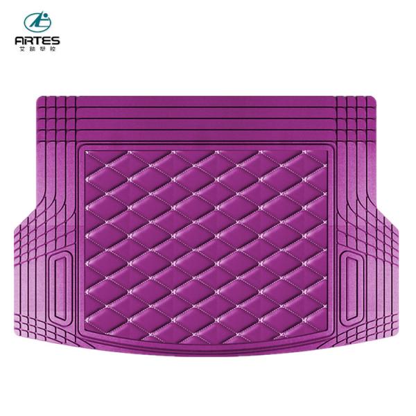 Quality Soft Applicability Unique 3d Car Trunk Mat Rubber Carpet Pvc Material for sale