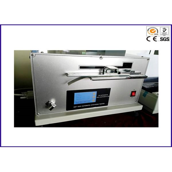 Automatic Fabric Stiffness Tester , Textile Testing Instrument GB/T18318 ASTM D1388