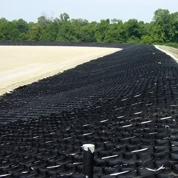 Honeycomb Geoweb HDPE Pea Gravel Stabilizer Grid Geocells For Erosion Control